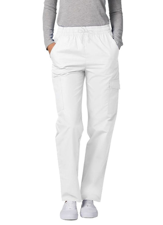 ADAR UNIVERSAL White Multipocket Cargo Pants