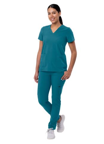 ADAR ADDITION Women's Go-Basic Scrub Set - All Colors