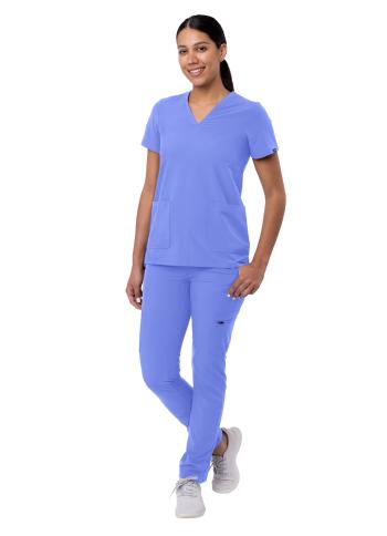 ADAR ADDITION Women's Go-Basic Scrub Set - All Colors