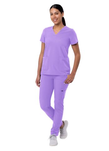 ADAR ADDITION Women's Go-Basic Scrub Set - All Colors