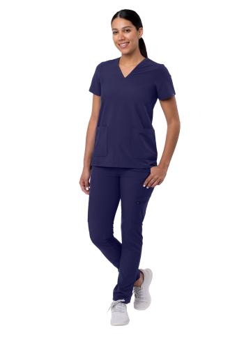 ADAR ADDITION Women's Go-Basic Scrub Set - All Colors