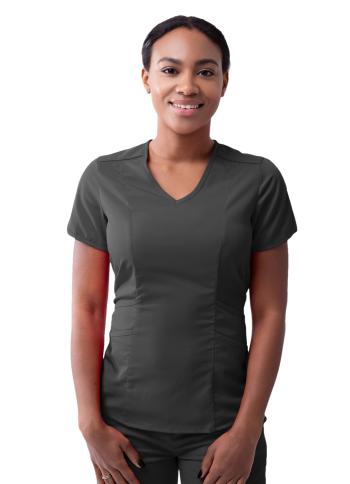 ADAR PRO Modern V-Neck Scrub Top - All Colors