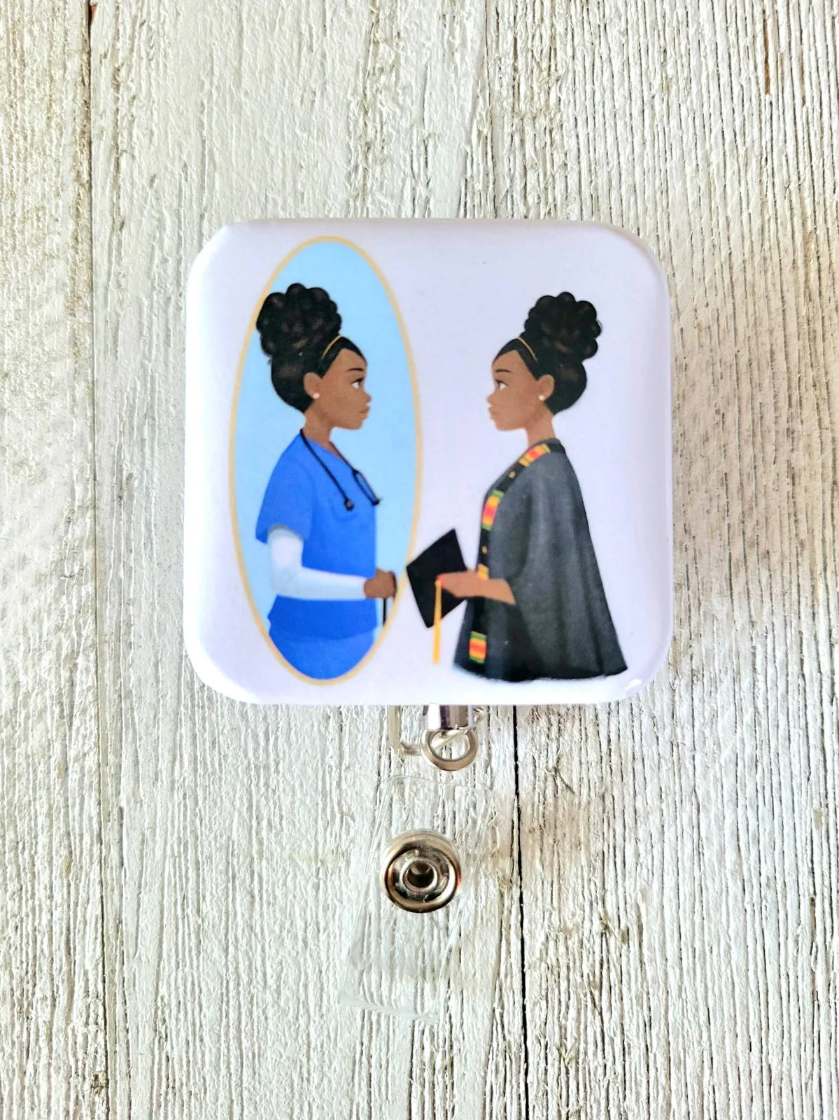 Square Badge Reels