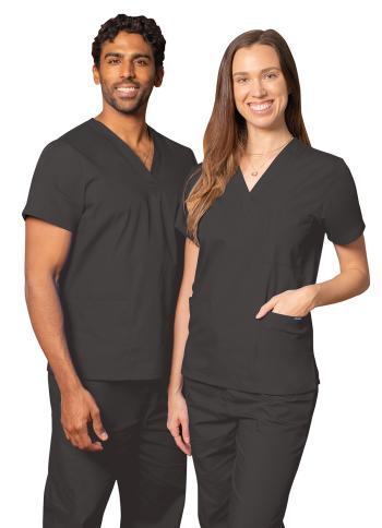 Unisex V-Neck Tunic 3 Pockets