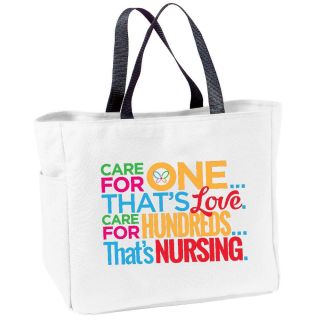 That's Nursing Canvas Tote Bag